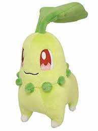 Sanei - 7" Chikorita Plush (B01)